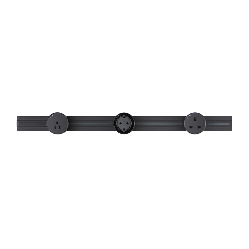 17.5 recessed track Saddle-type concealed electric track