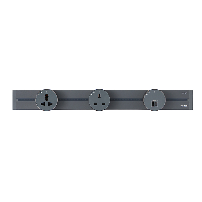 70 recessed track embedded concealed power rail